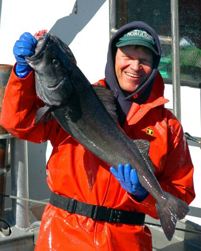 La pesca del carbonaro d'Alaska