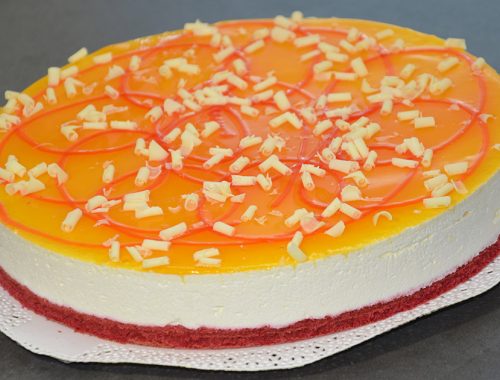 Torta cocco red passion