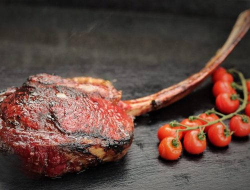 Deliziosa Tomahawk al barbecue